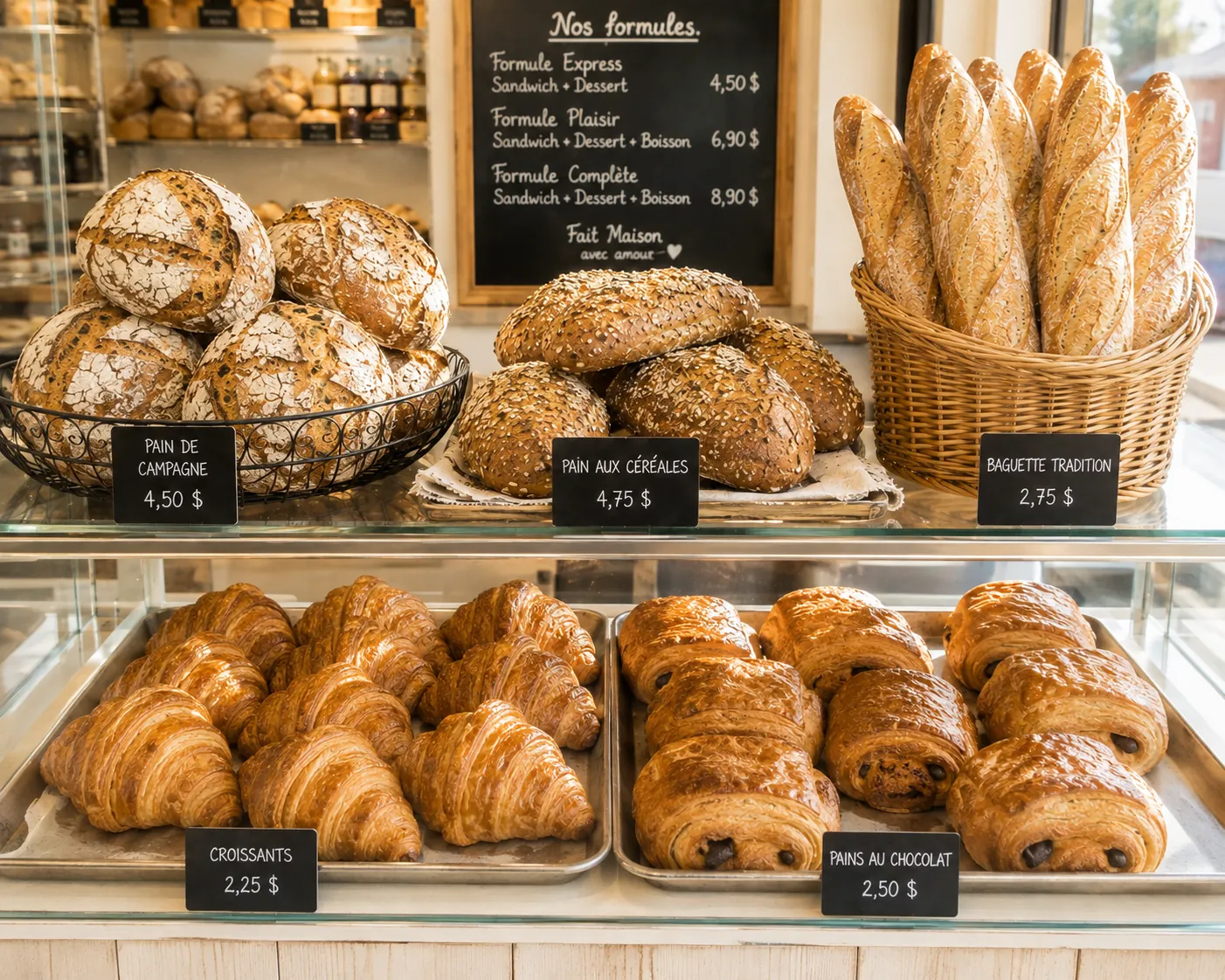 Bakery display case